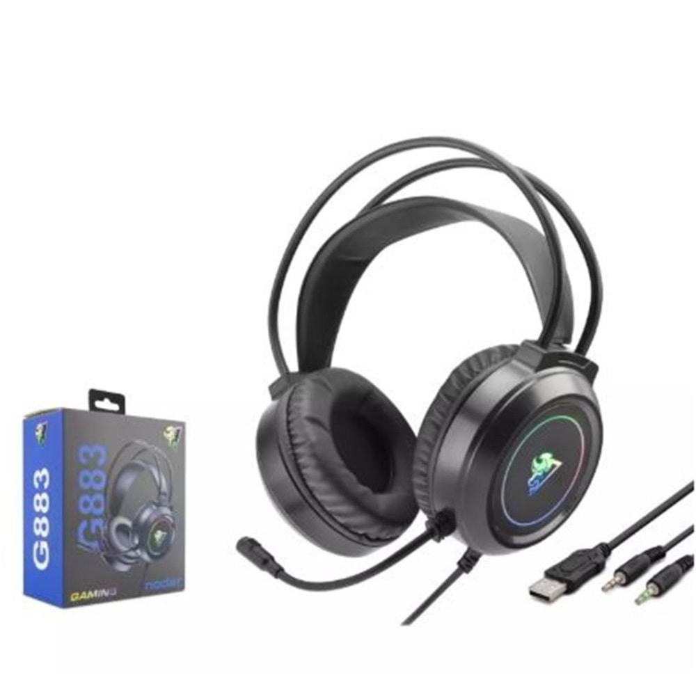 Hadron G883 Gaming Kulaklık 2-3.5Mm + Usb Siyah