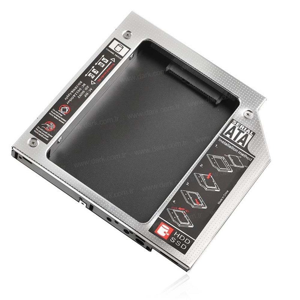 Dark DK-AC-DSOSD9 StoreX X.Tray(9.5mm)Notebook Sürücü Sata Disk Yuvası Dönüştürücü
