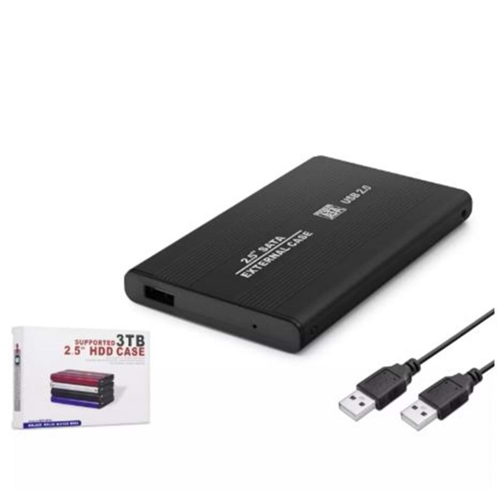 HADRON HDX1758 HDD KUTUSU USB2.0 METAL SATA 2.5