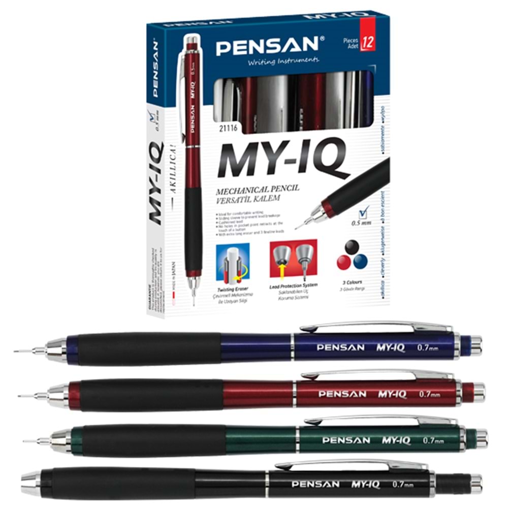 Pensan Versatil Kalem My IQ 0.7 mm 21116 (1 Adet)