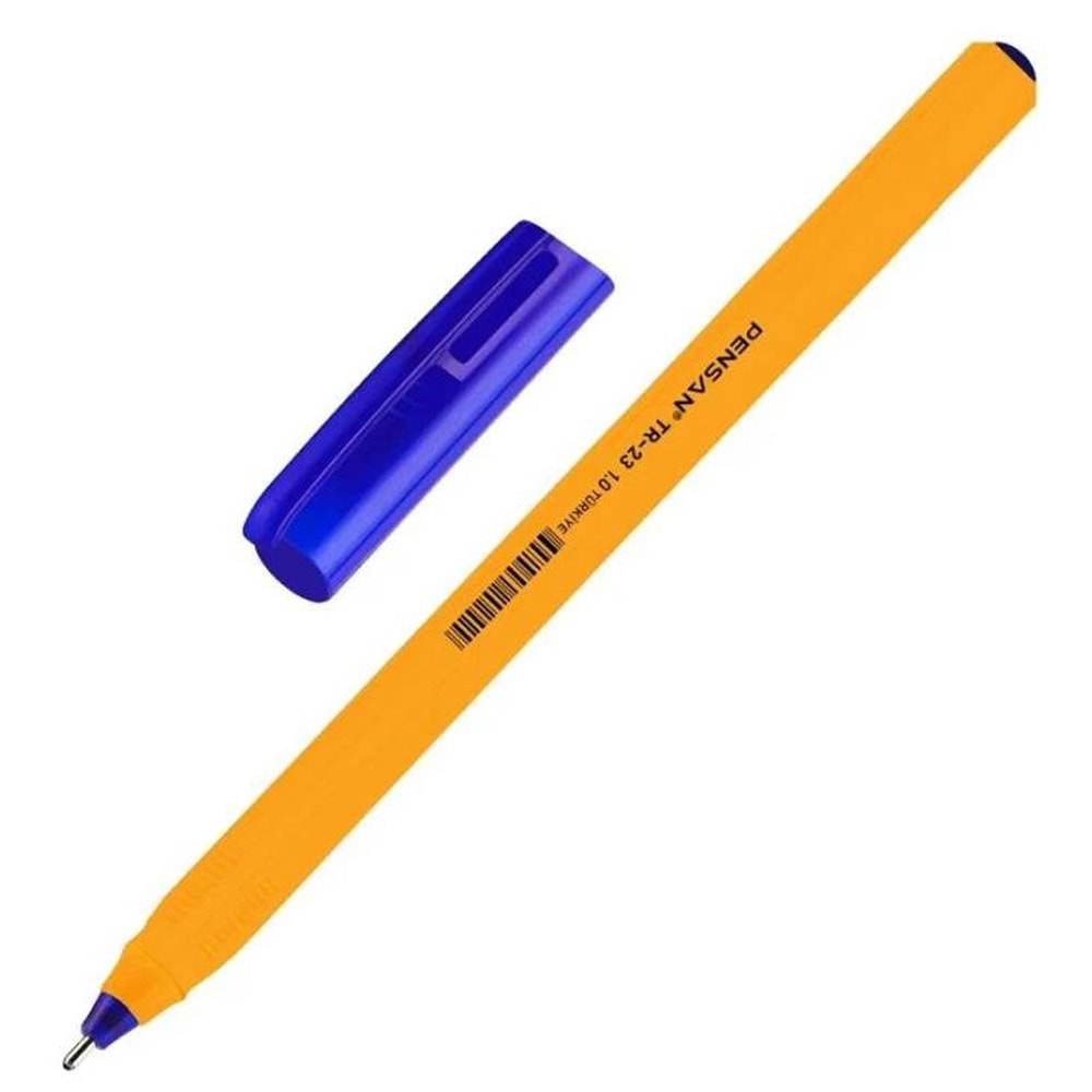 Pensan Tükenmez Kalem Üçgen Mavi TR-23 (1 Adet)