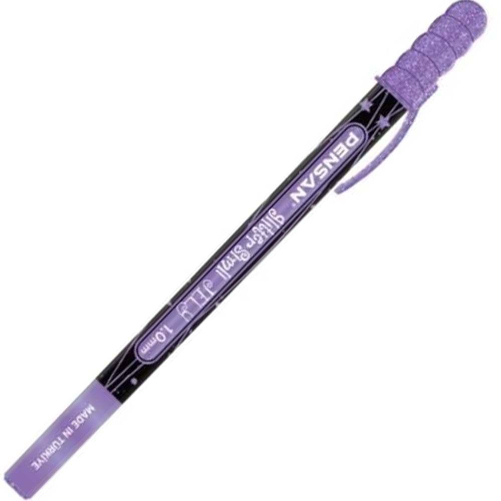 Pensan Jel Kalem Jely Glıtter 1.0 MM Simli Violet 2800 (1 Adet)