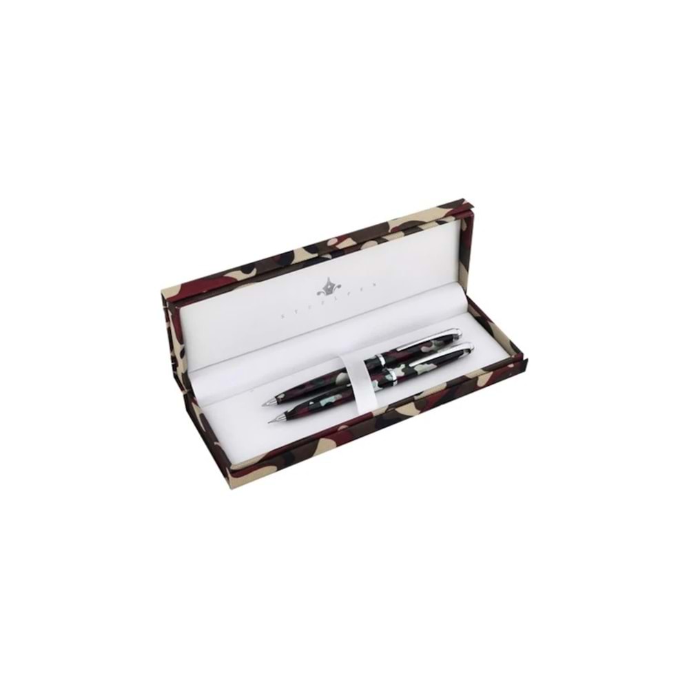 Steel Pen Tükenmez Kalem Kamuflaj Serisi 669 (1 Adet)