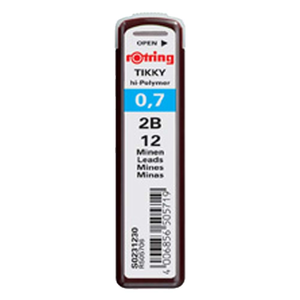 Rotring Min Hi-Polymer 2B 0.7 MM S0231230 (1 Adet)