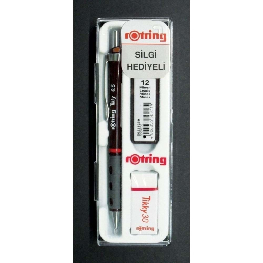 Rotring Okul Seti Versatil+Min+Silgi 0.5 K.Renk