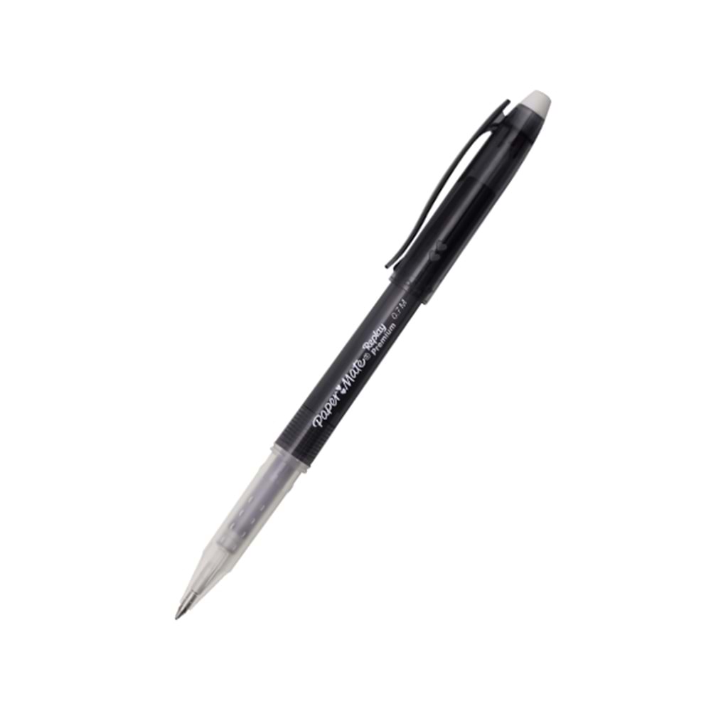 Paper Mate Roller Kalem Replay Premium Jel 0.7 MM Silinebilir Siyah 1901322 (1 Adet)