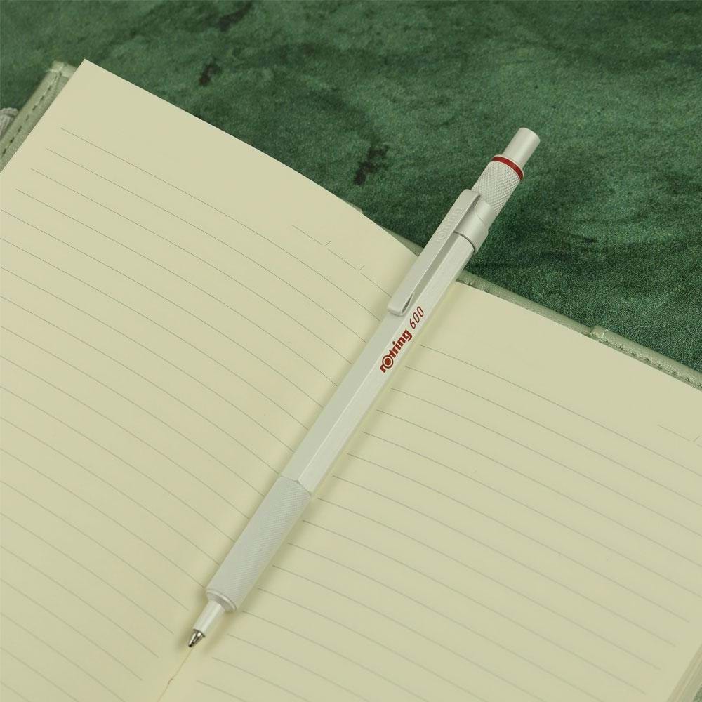 Rotring Tükenmez Kalem İnci Beyaz 600