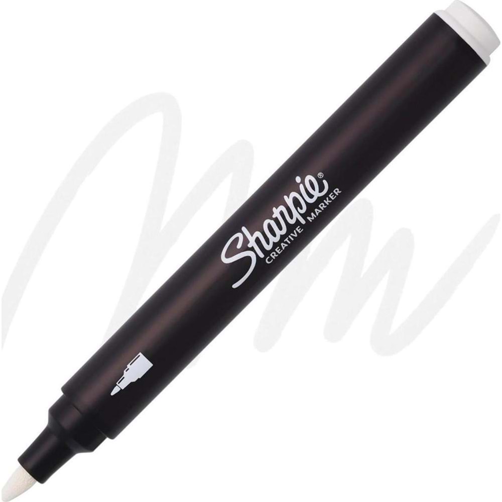 Sharpie Markör Akrilik Yuvarlak Uç Beyaz (1 Adet)