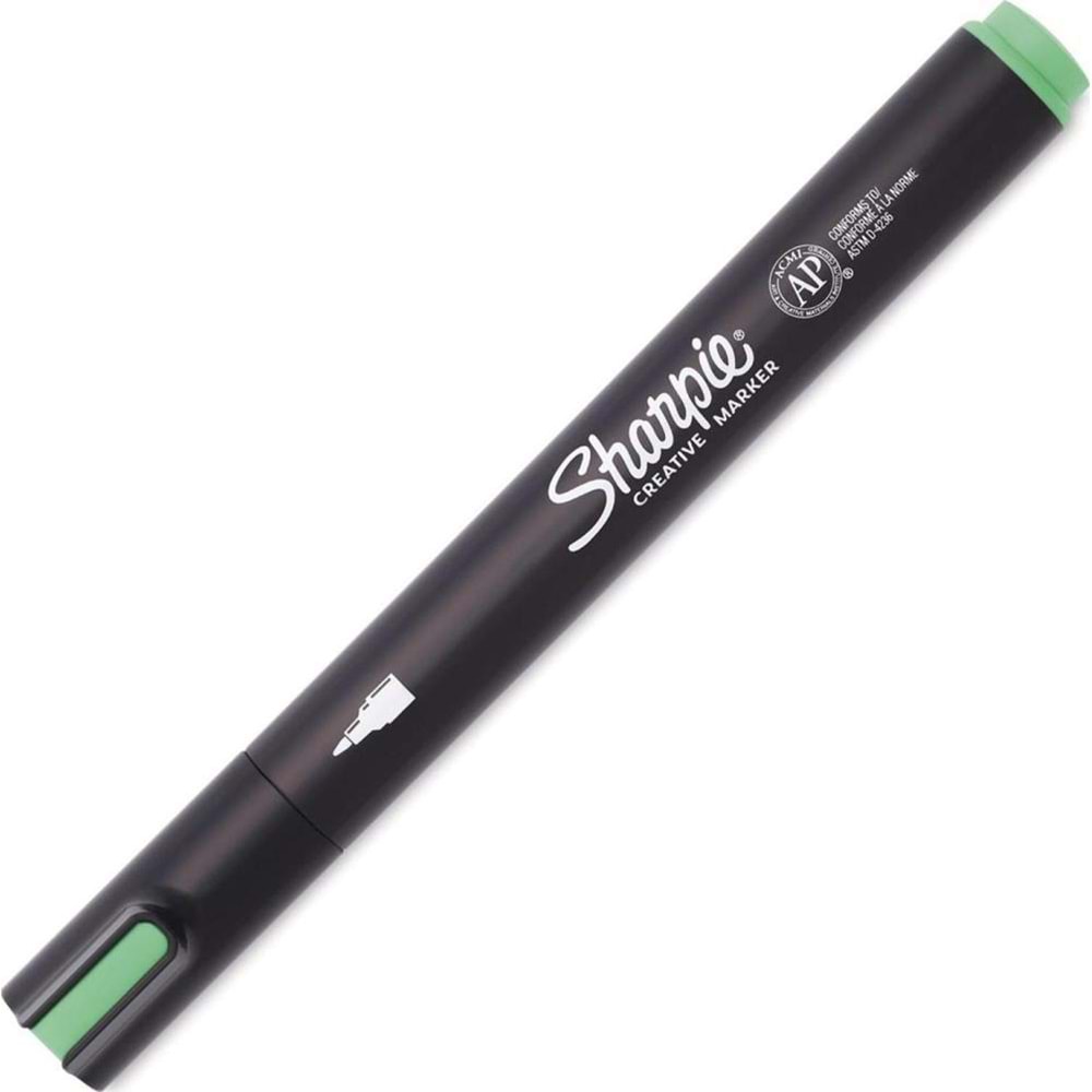 Sharpie Markör Akrilik Yuvarlak Uç Zümrüt Yeşili Sh-2218064 (1 Adet)