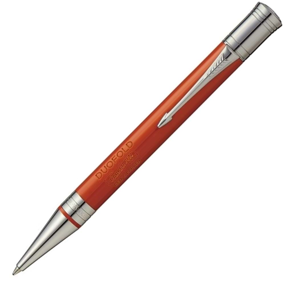 Parker Tükenmez Kalem Duofold Vintage Kırmızı Ct