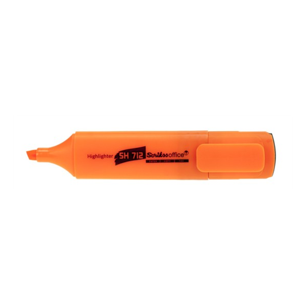 Scrikss Fosforlu Kalem Office Turuncu SH 712 (1 Adet)