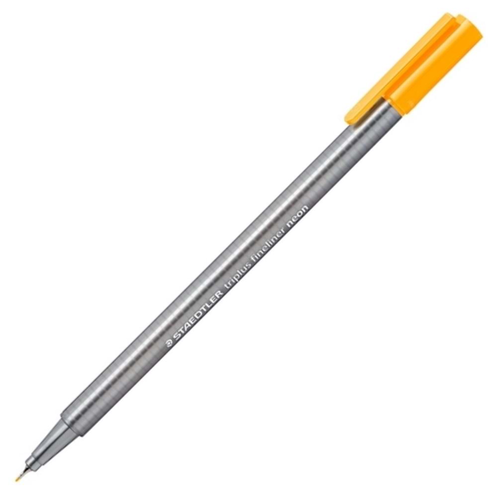 Staedtler Fineliner Triplus Üçgen 0.3 MM Neon Turuncu 334-401 (1 Adet)