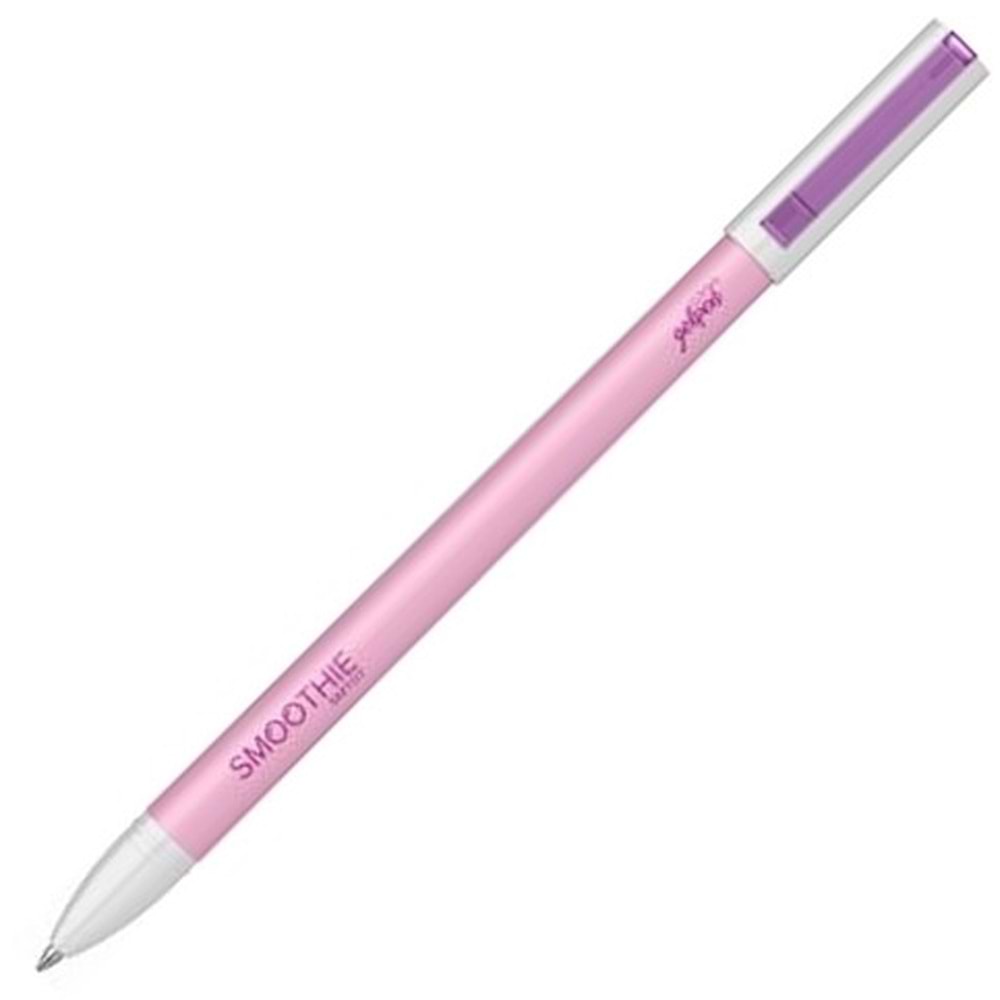 Scrikss Jel Kalem Smoothie 0.7 MM Mor 12 Li