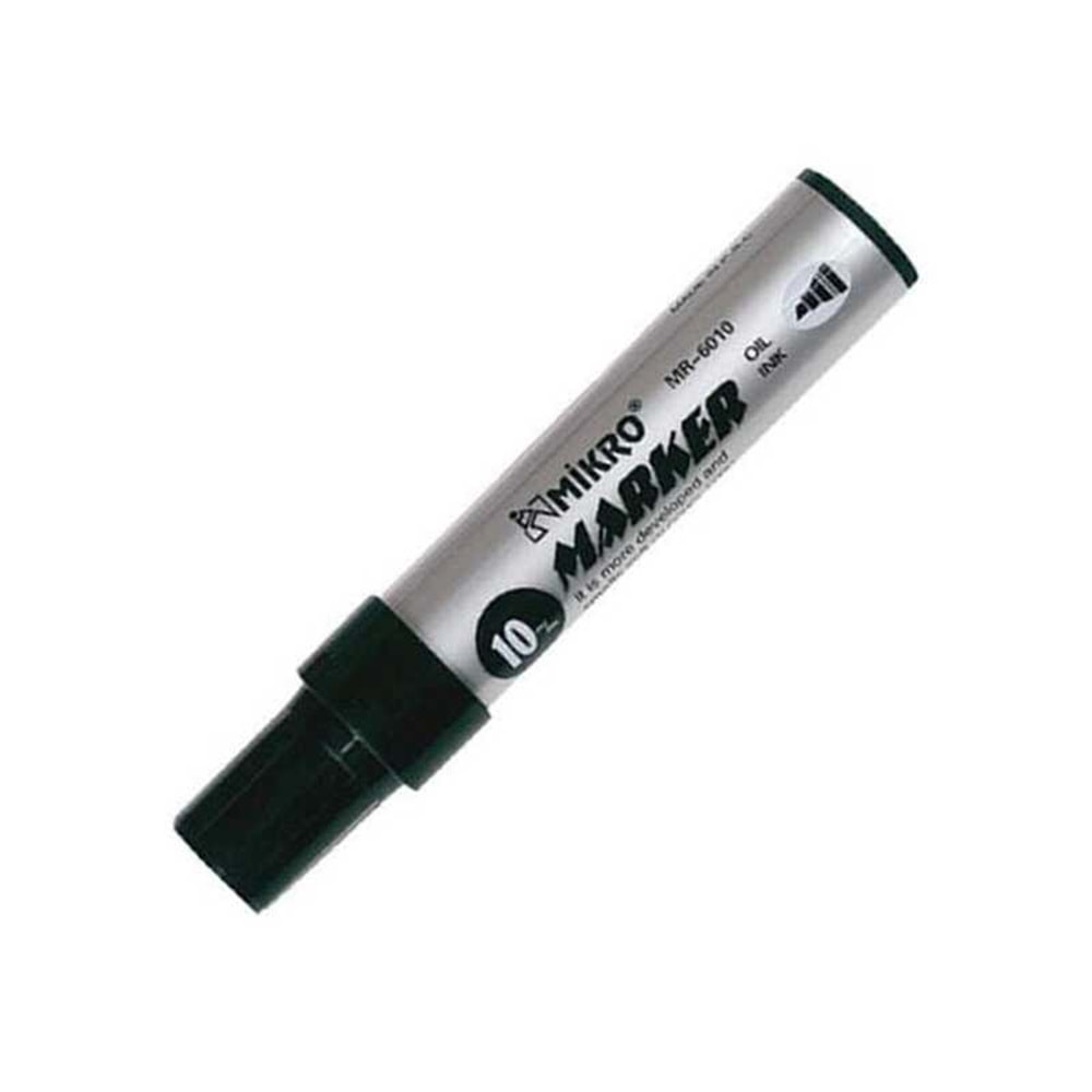 Micro Permanent Markör Kesik Uç 10 Mm Siyah Mc-pmk10-s (1 Adet)