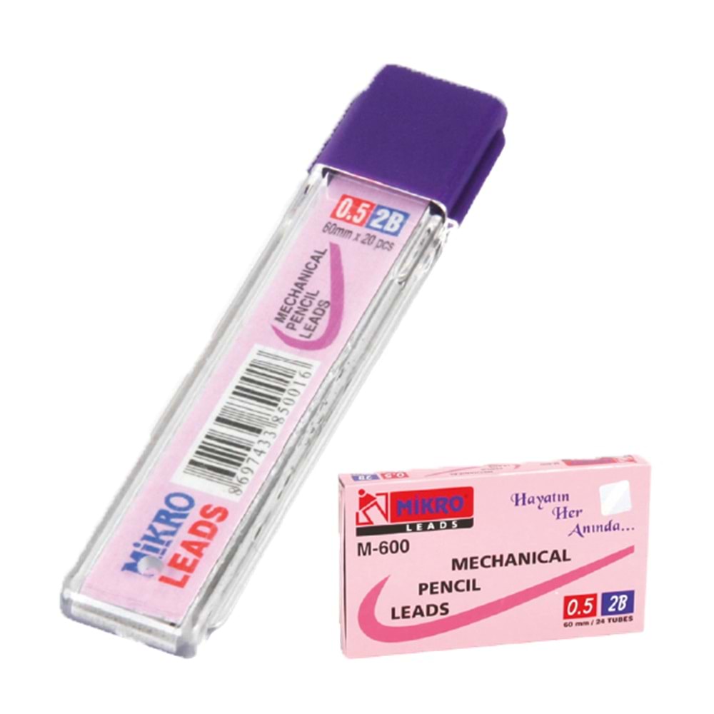 Mikro Min Leads 2B 60 MM 0.5 MM M-600 (1 Adet)