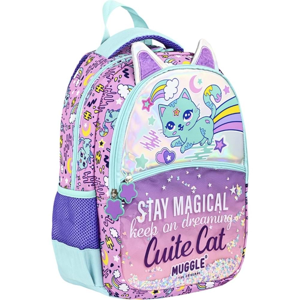 Muggle İlkokul Çantası Sweet Cat Koleksiyonu Mu-9094
