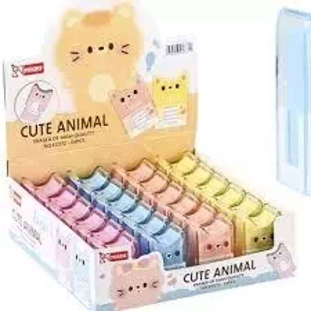 Mikro Silgi Cute Animal 24 Lü E2372