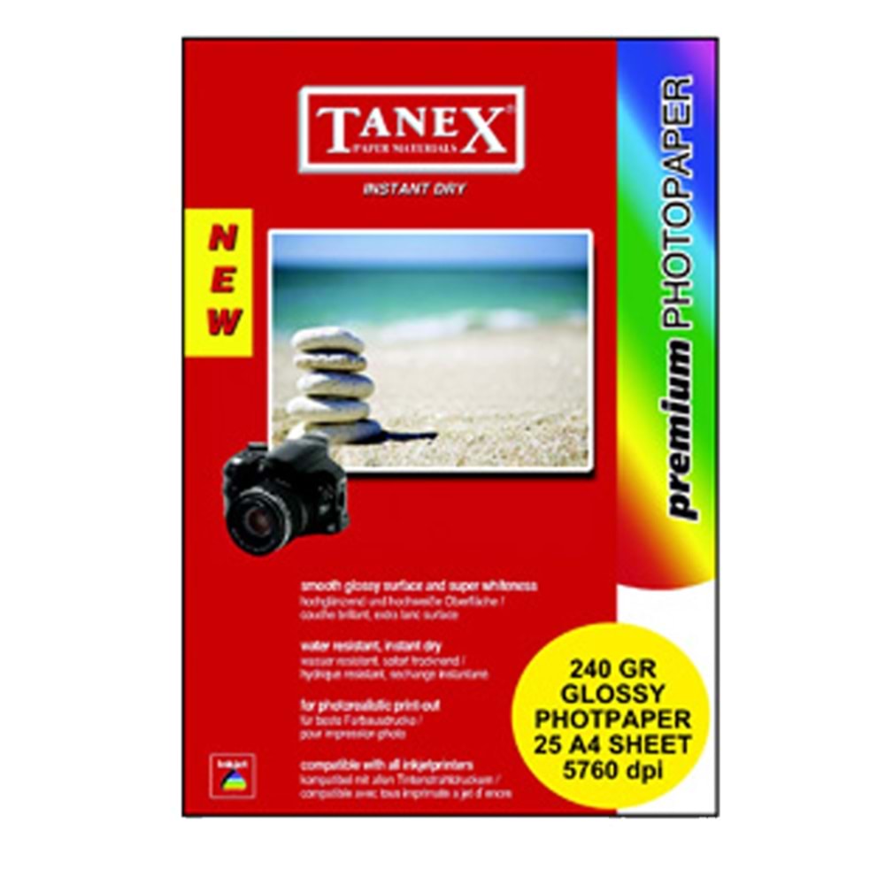 Tanex Fotoğraf Kağıdı A4 240 GR