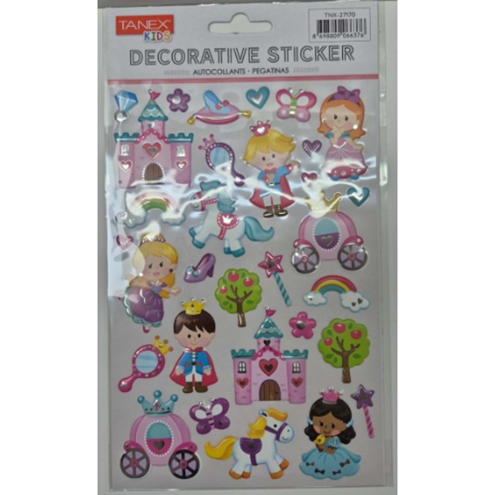 Tanex Puffy Mini Krallık Serisi Tnx-27170