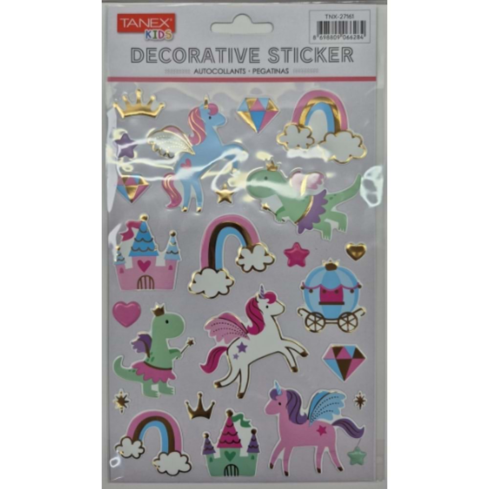 Tanex Puffy Unıcorn Krallık Serisi Tnx-27161