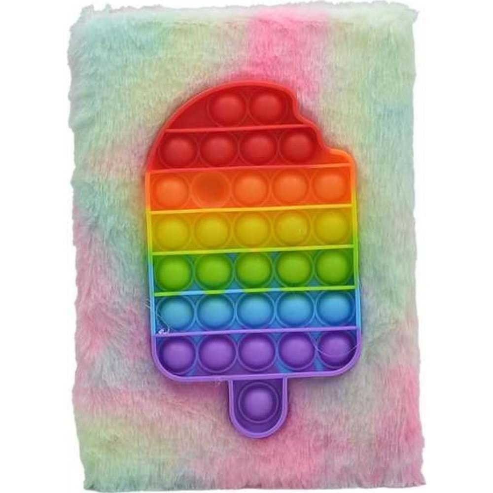 Unick Color Pop-it Peluş Defter A5