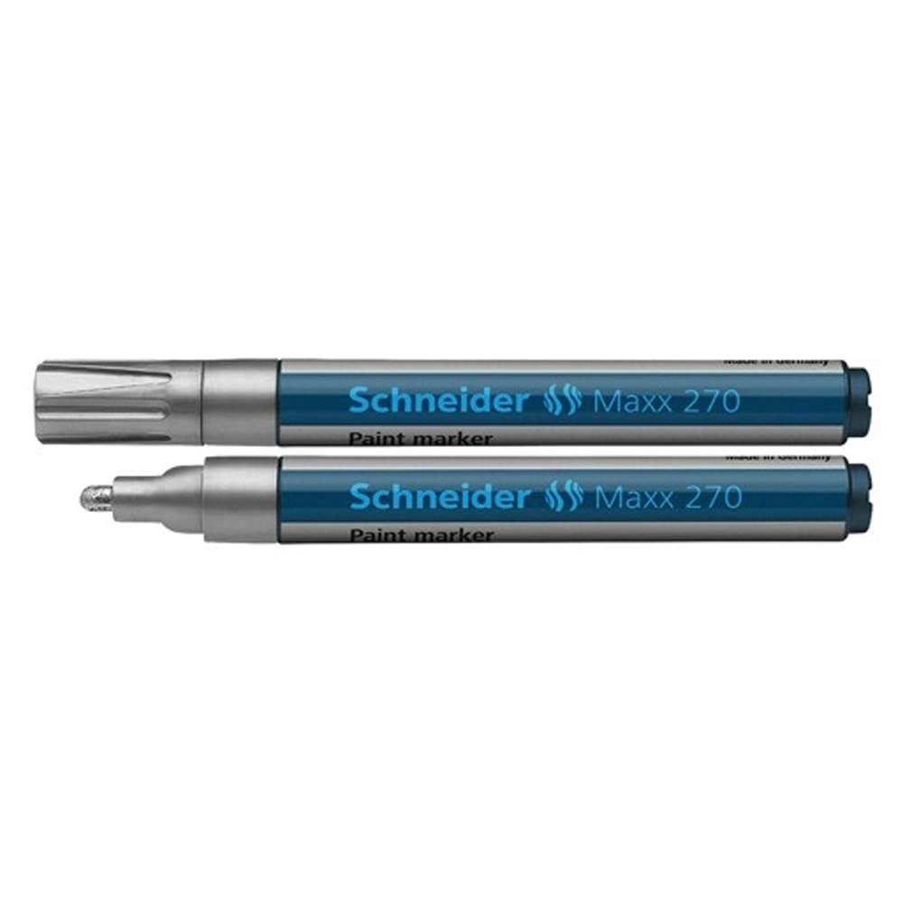 Schneider Markör Boya Maxx 1-3 mm Gümüş 270 (1 Adet)