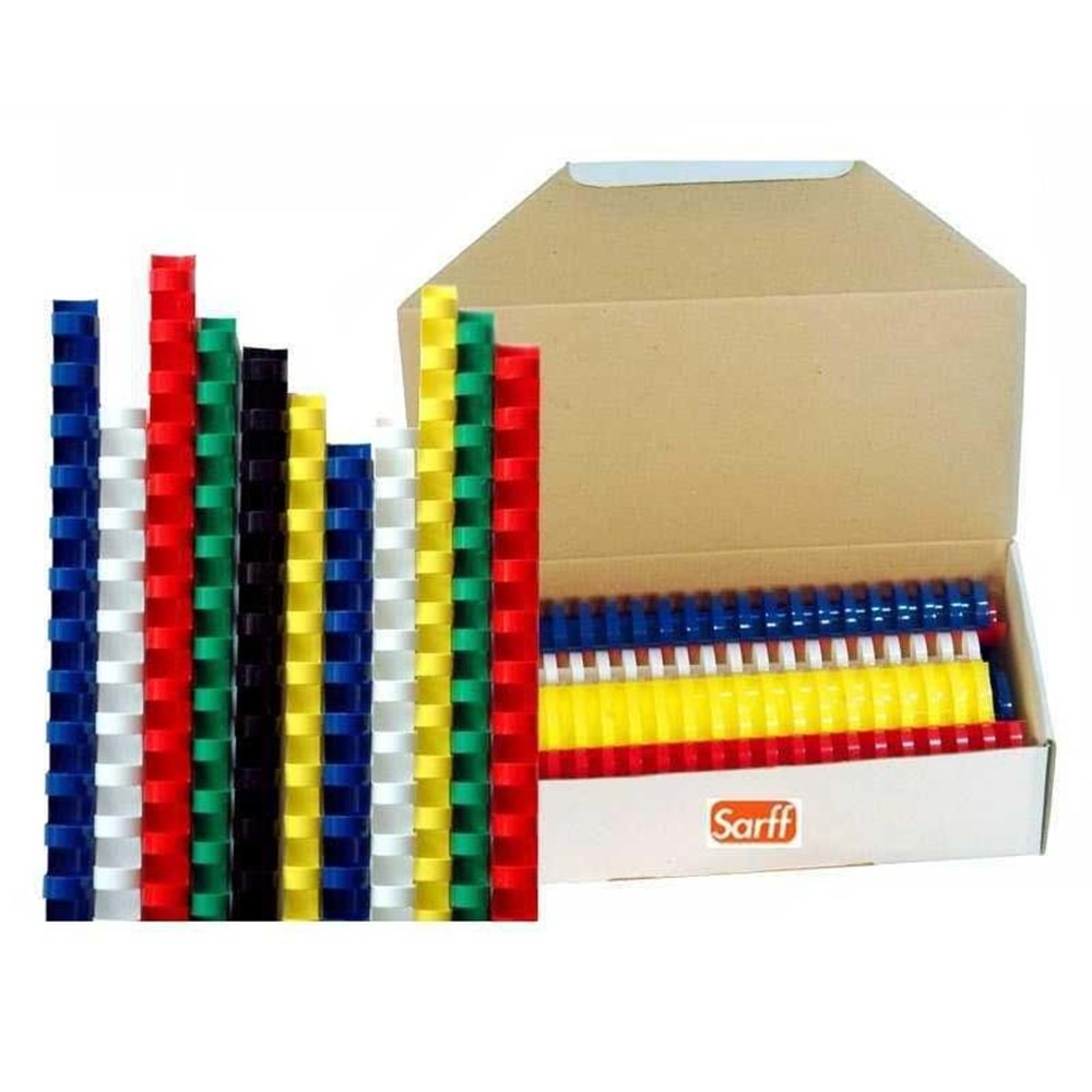 Sarff Spiral Plastik 210 SY 22 mm Beyaz 15202056 (1 Adet)