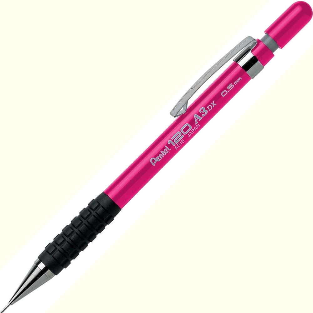 Pentel Versatil Kalem 120 A3DX 0.5 MM Pembe A315-P X(1 Adet)