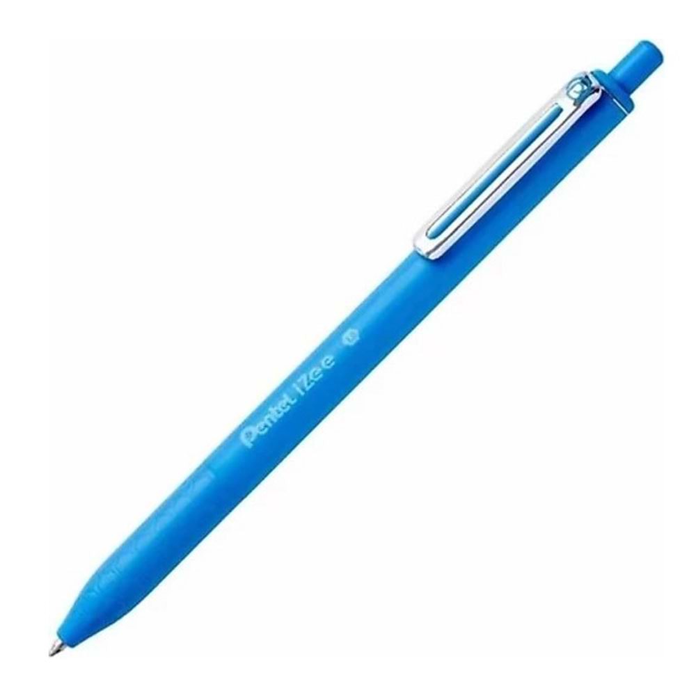 Pentel Roller Kalem 1.0 MM Yağ Bazlı Mekanizmalı Gök Mavi Y Bx470-s (1 Adet)