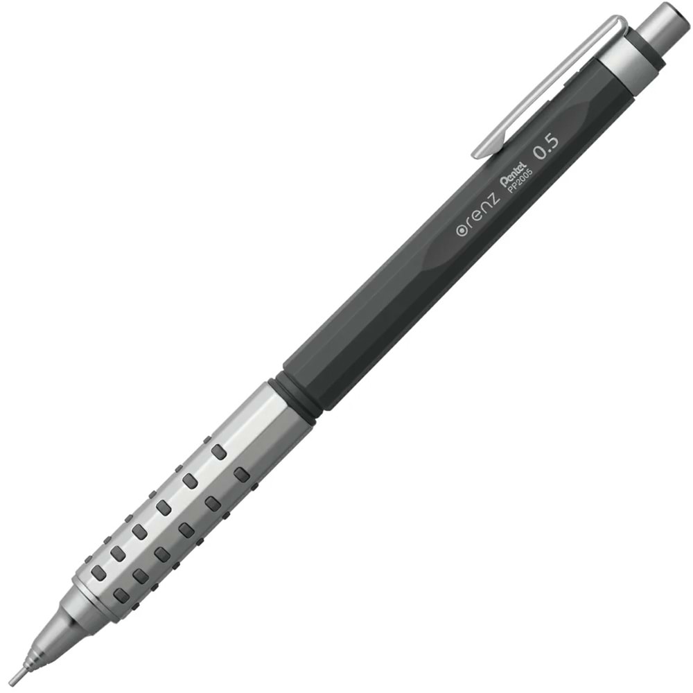 Pentel Versatil Kalem 0.5 MM Gri Gövde Orenz At