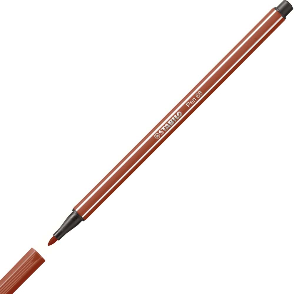 Stabilo Keçe Uçlu Boya Kalemi 1 Mm Kan Kırmızısı 68/38 (1 Adet)