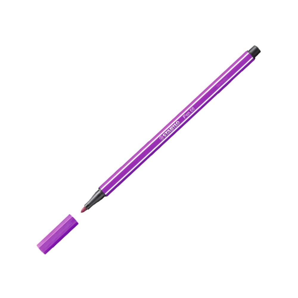 Stabilo Keçe Uçlu Boya Kalemi 1 MM Lila 68/58 (1 Adet)