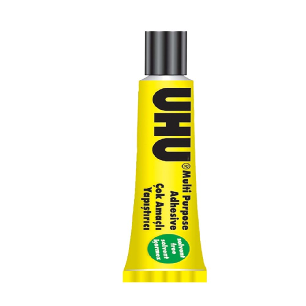 Uhu Sıvı Yapıştırıcı Çok Amaçlı Solventsiz No:12 20 ML 37995 (1 Adet)
