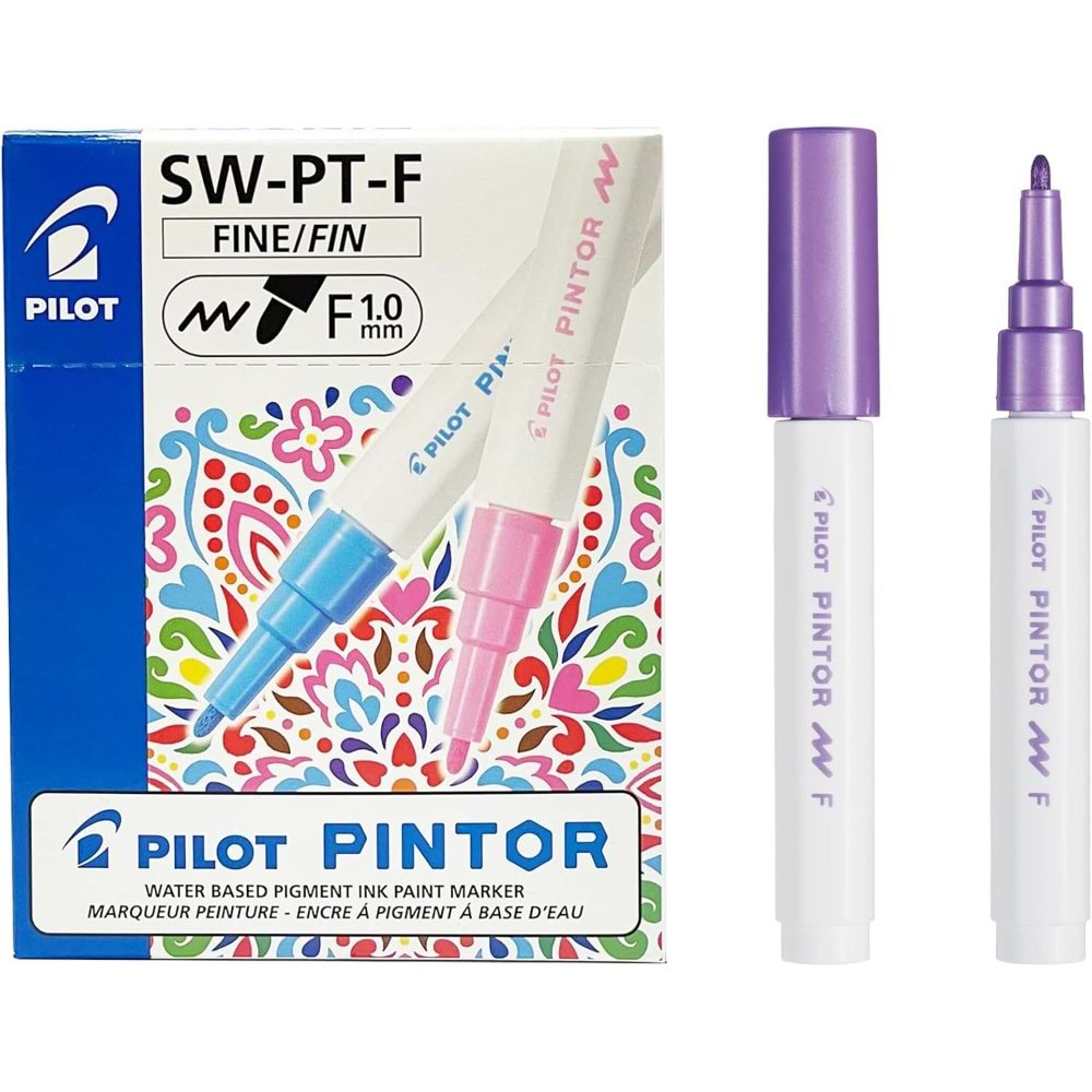 Pilot Pintor (F) Metalik Mor SW-PT-F-MV (1 Adet)