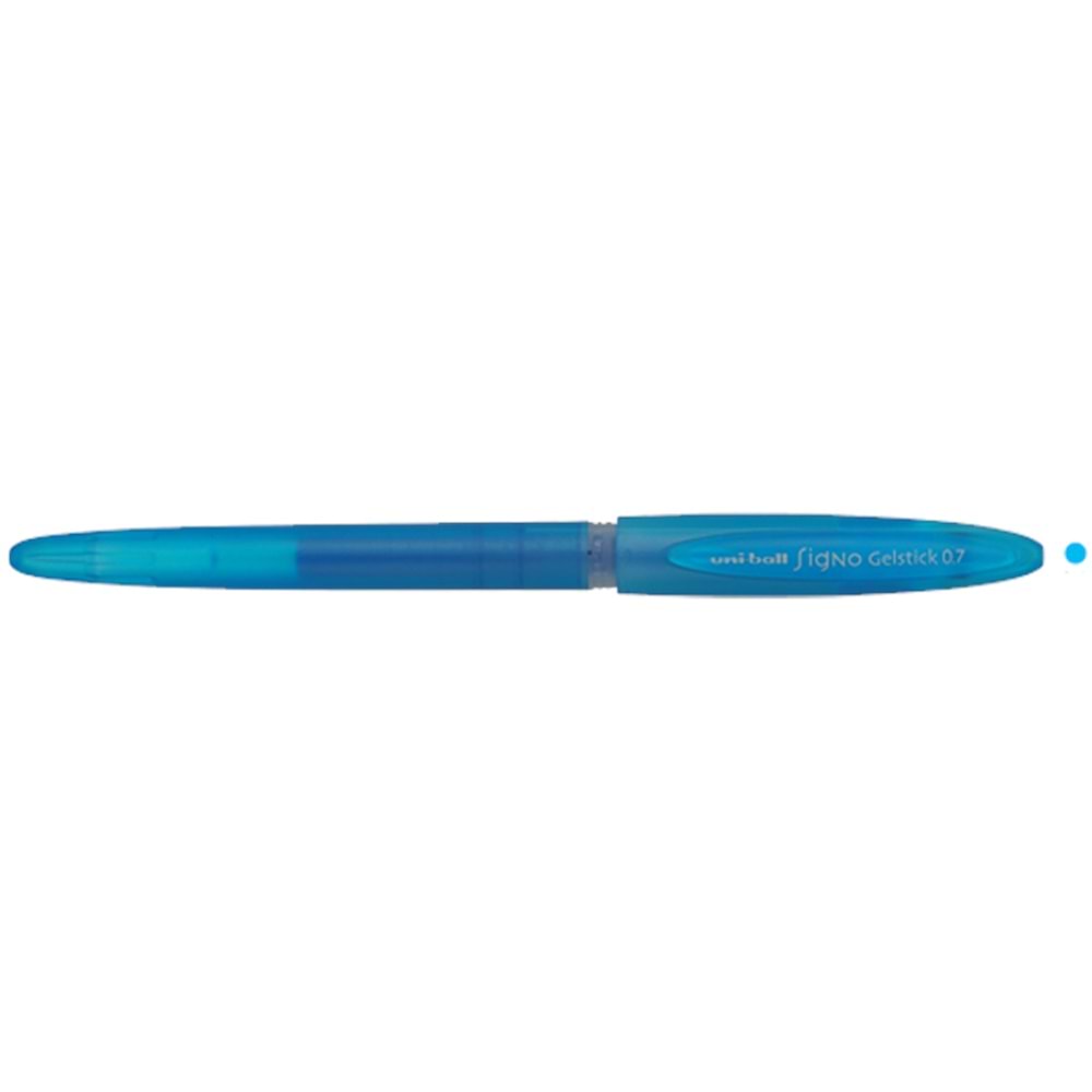Uni-Ball Roller Kalem Signo Gelstick Jel Bilye Uç 0.7 MM Açık Mavi UM-170 (1 Adet)