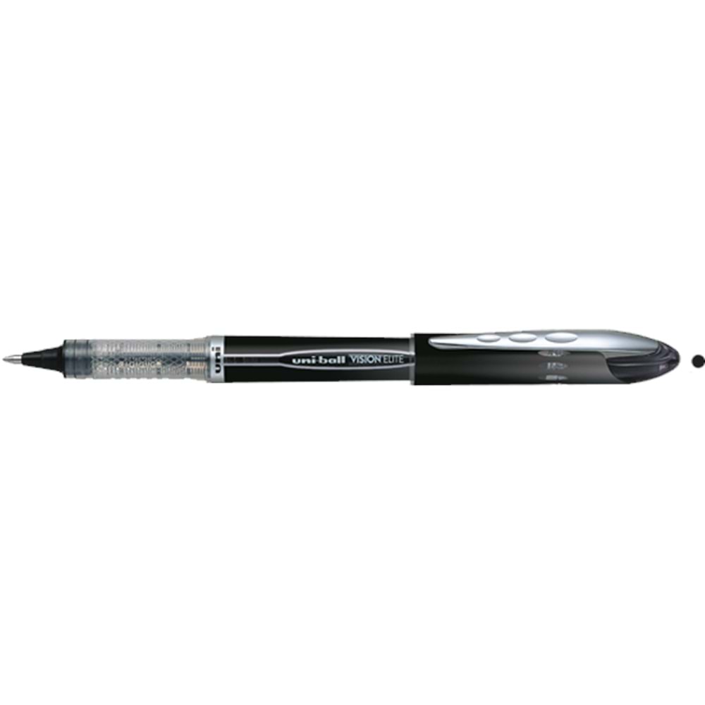 Uni-Ball Roller Kalem Vision Elite Bilye Uç 0.5 mm Siyah UB-205 (1 Adet)