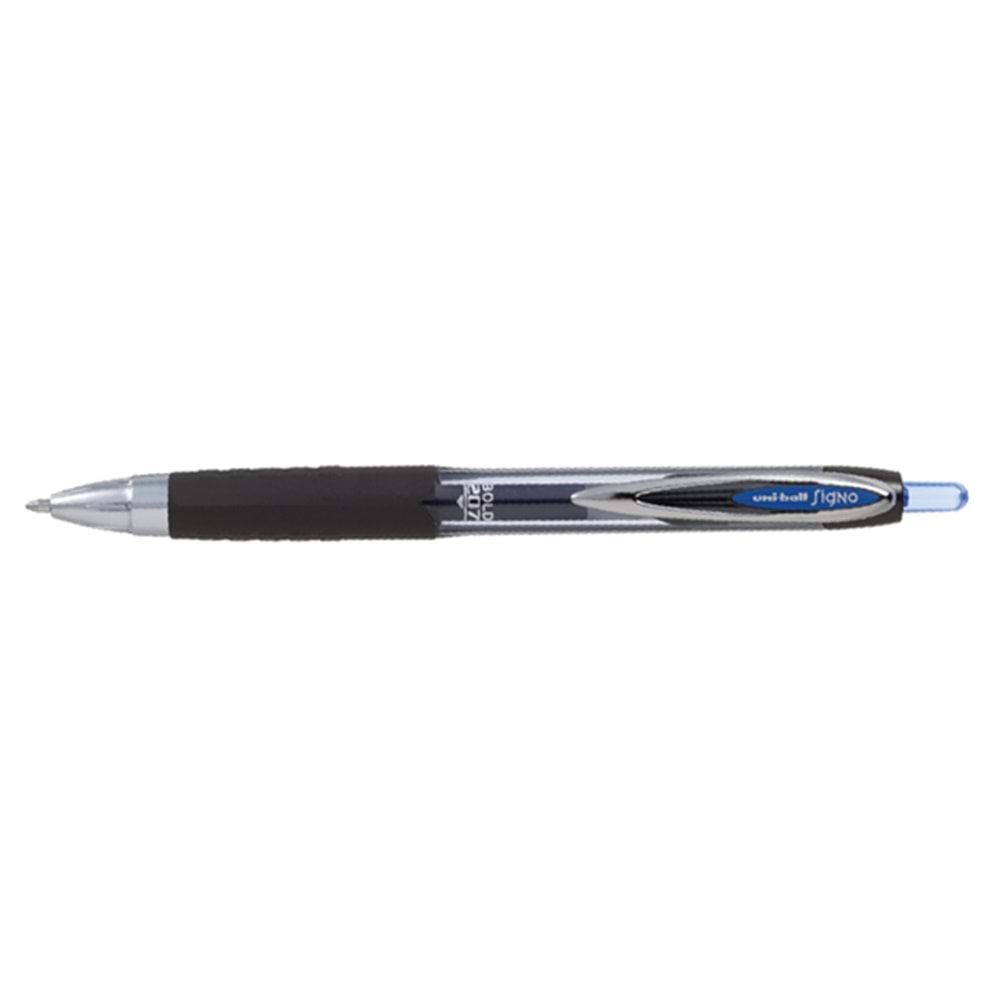 Uni-Ball Roller Kalem Signo 207 Bold Jel Bilye Uç Mekanik 1.0 MM Mavi UMN-207(1 Adet)