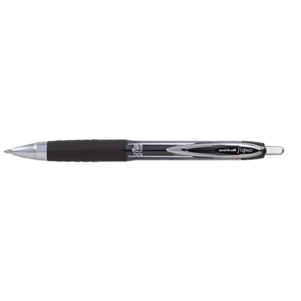 Uni-Ball Roller Kalem Signo 207 Bold Jel Bilye Uç Mekanik 1.0 MM Siyah UMN-207 (1 Adet)