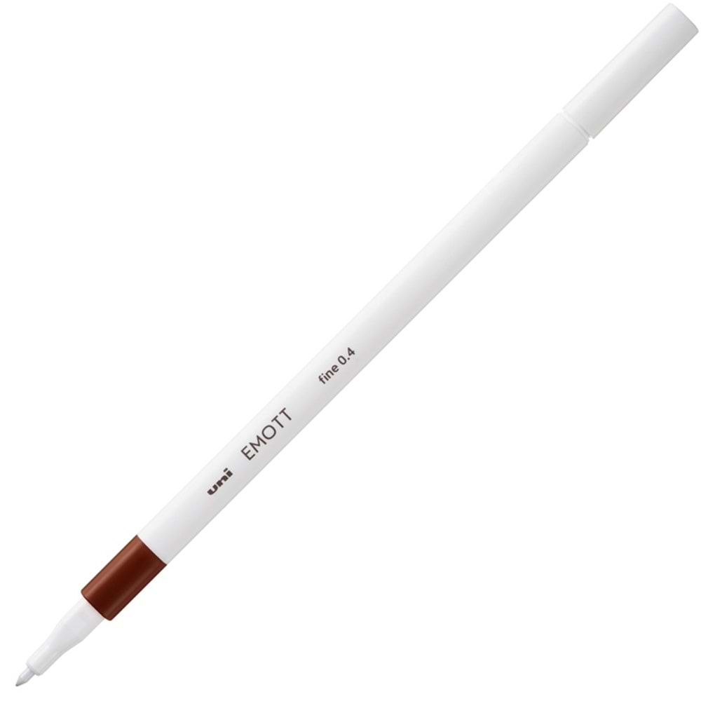 Uni-Ball Akrilik Uçlu Kalem Emott 0.4 MM Fine Kahverengi (1 Adet)