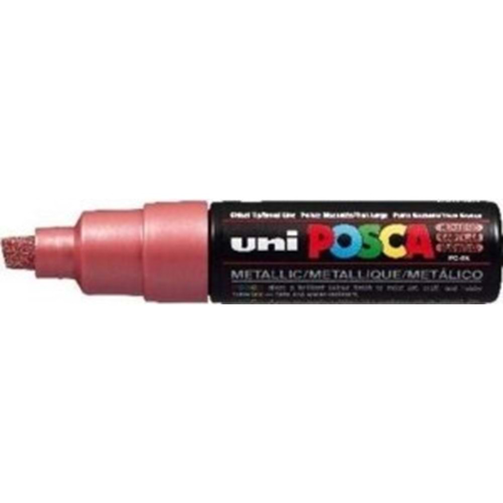 Uni-Ball Posca 8.0 Su Bazlı Boyama Markörü M.kırmızı Pc-8K (1 Adet)