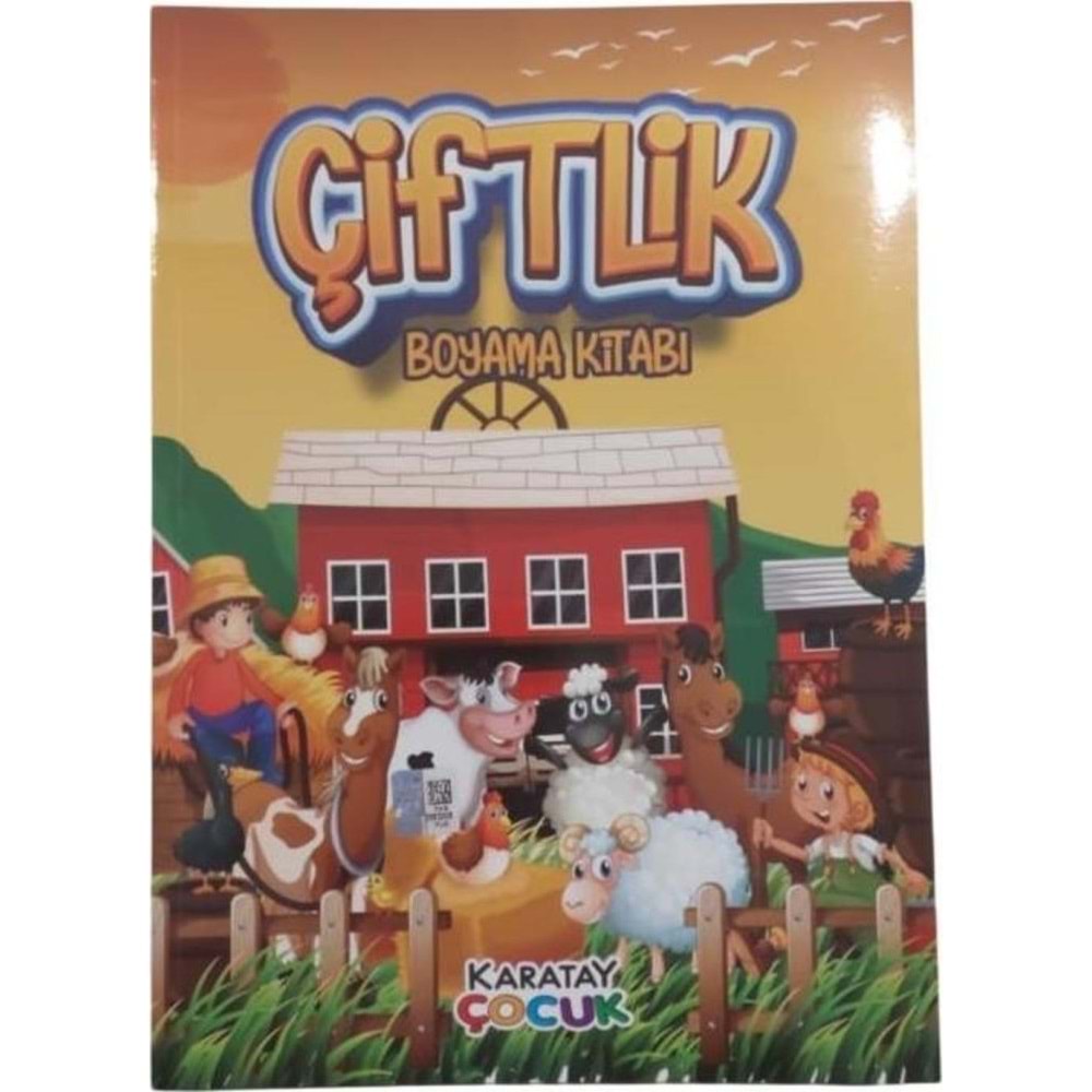 4E Çiftlik Boyama 128 Syf.Karatay Yayınları