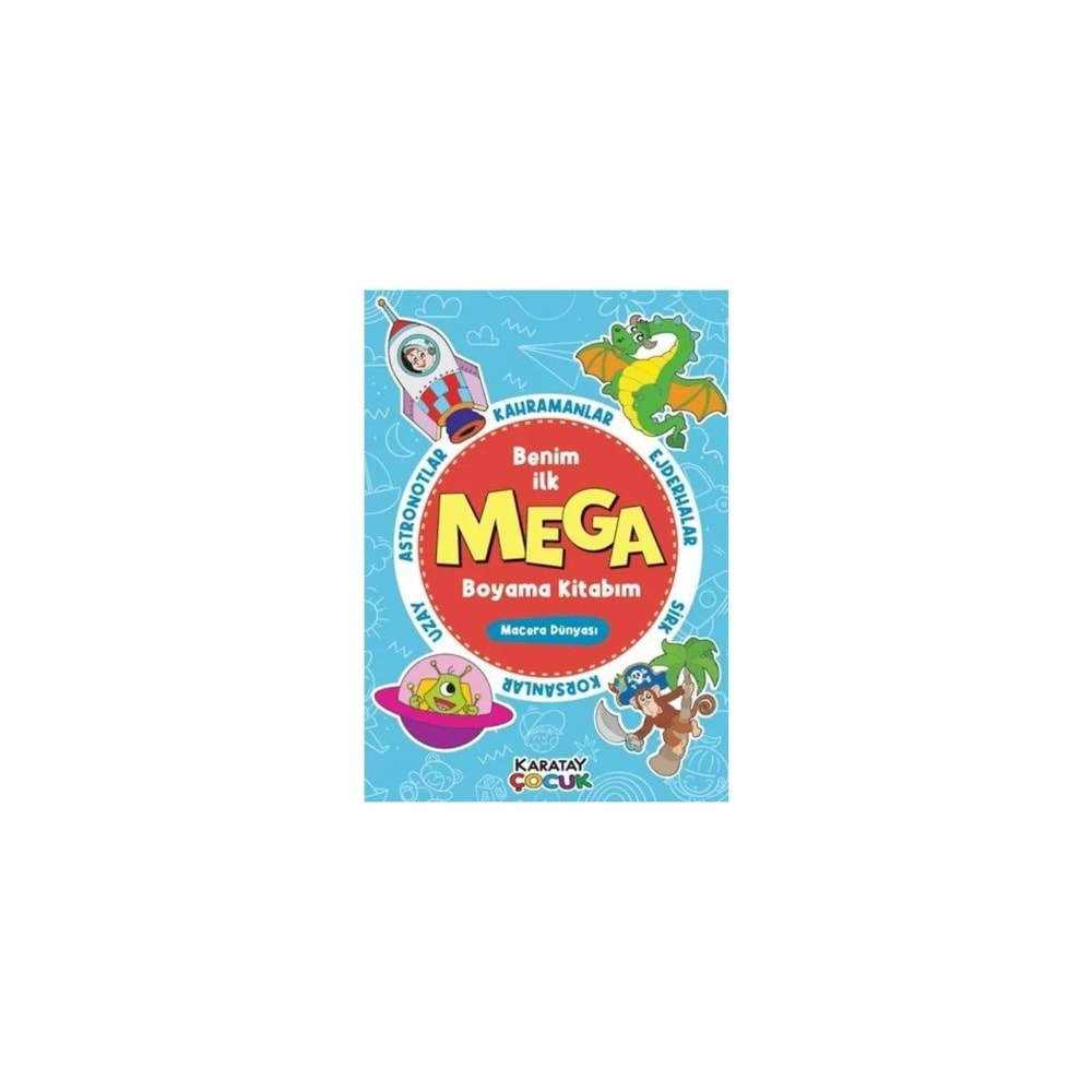 4E Mega Boyama- Macera Dünyası-128 Syf.