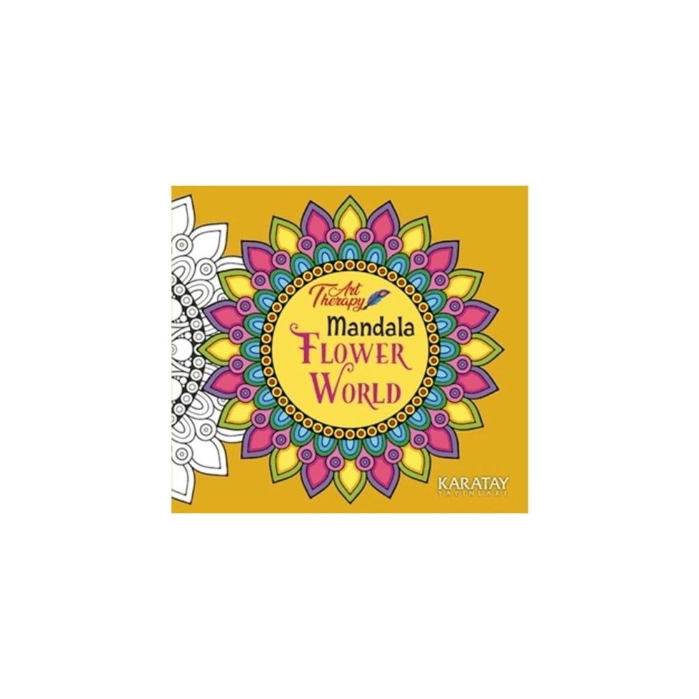 4E Mandala-art Therapy-flower World