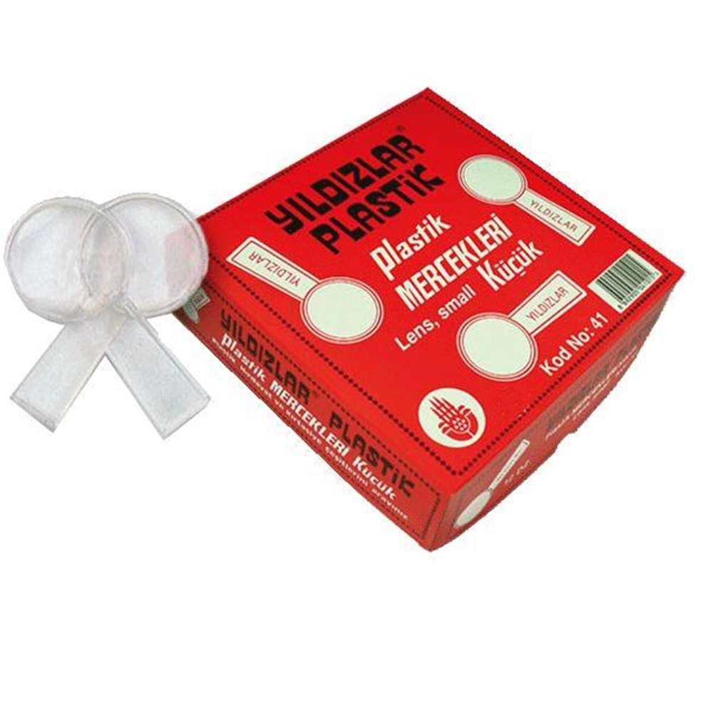 Yıldızlar Büyüteç Plastik 41 (1 Adet)