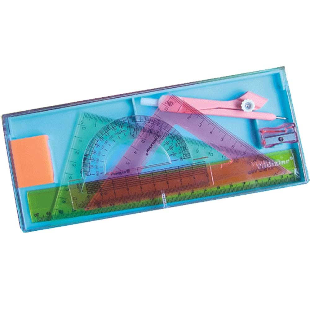 Yıldızlar Çizim Takımı Plastik Kutulu 101 (1 Adet)