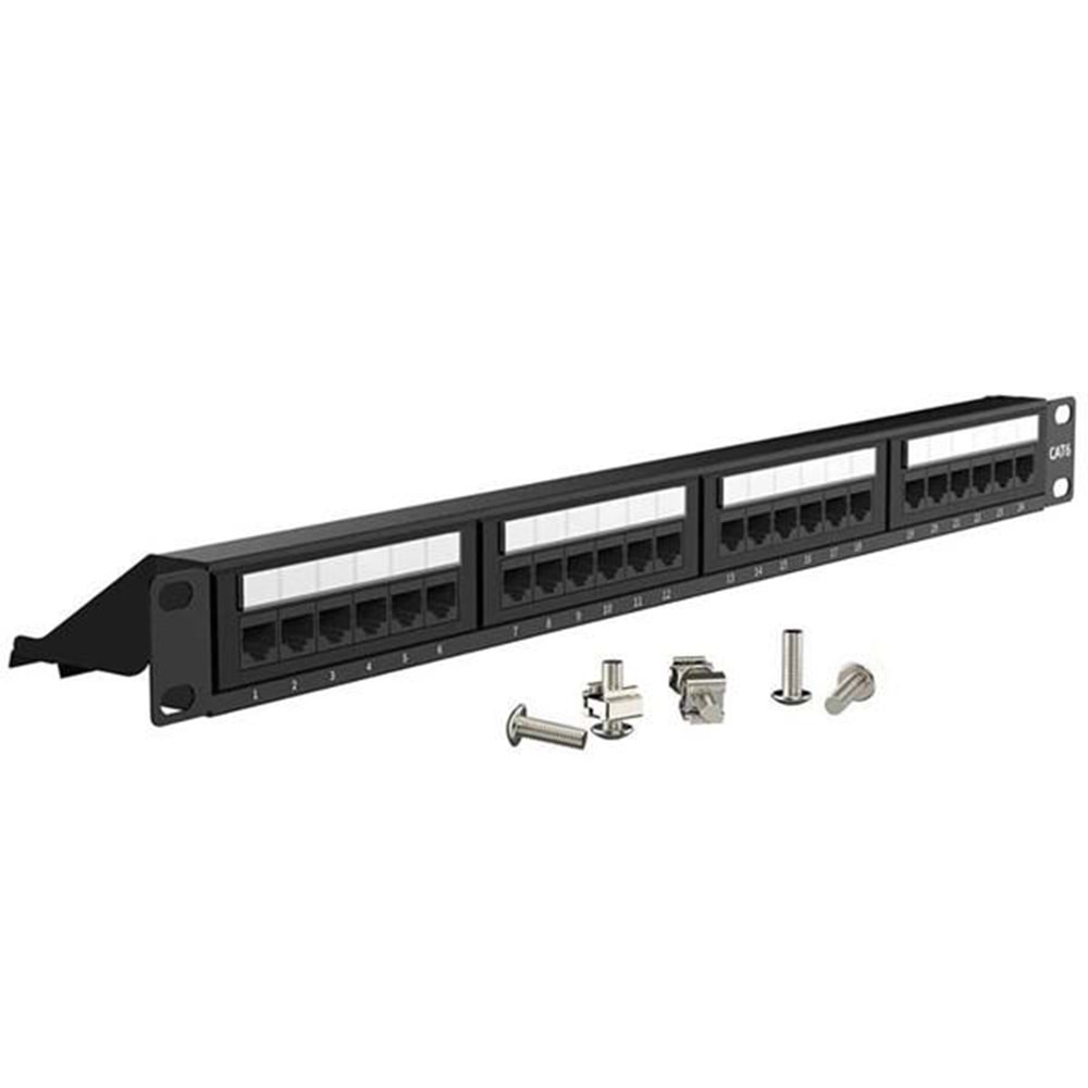 Codegen COD624 24 Port Cat6 Utp Patch Panel