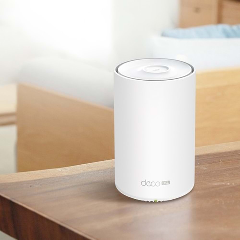 Tp-Link DECO X20-DSL 1Li Wi-Fi 6 AX1800 Tüm Evi Kapsayan Mesh Wifi Sistemi