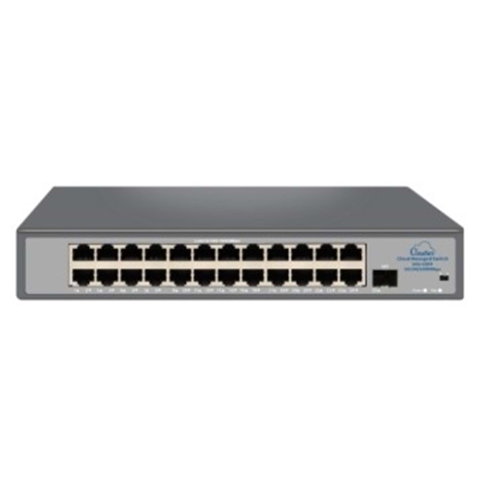 Nova NVC-HIS2124G1S 24 Port 1 SFP Full Giga Cloud Non Poe Ethernet Switch