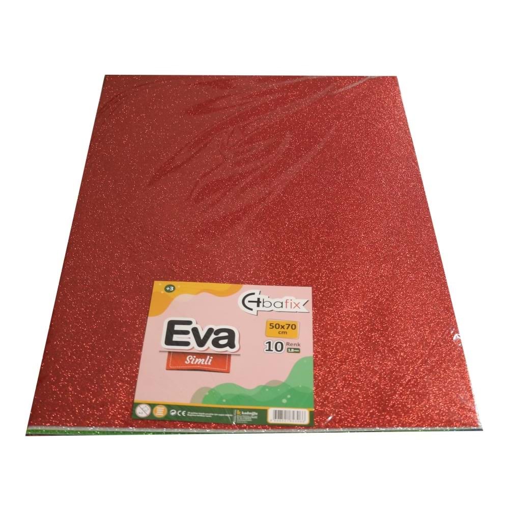 Bafix Eva Simli 50x70 Kırmızı (1 Adet)
