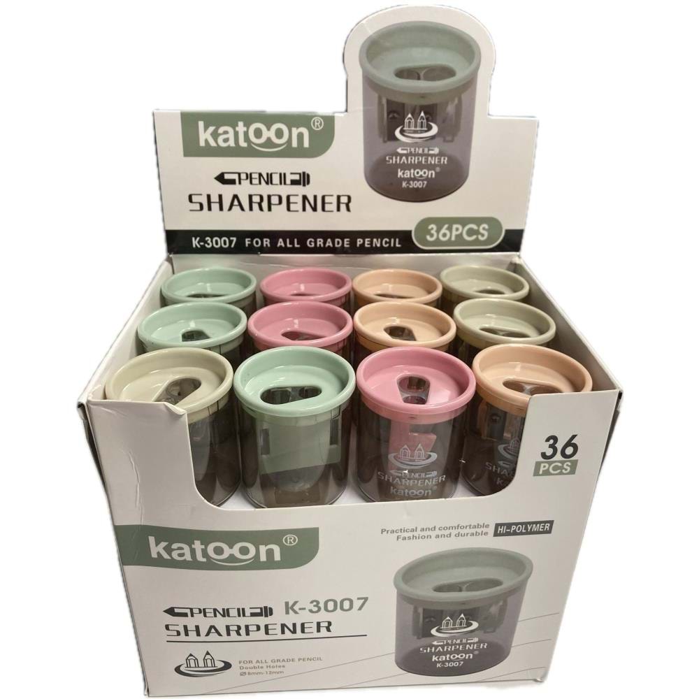 Bafix Kalemtraş Çiftli Hazneli Katoon K-3007 (1 Adet)